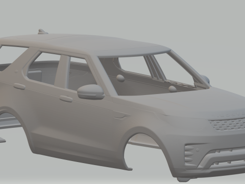 Land rover discovery 3Dプリントモデル