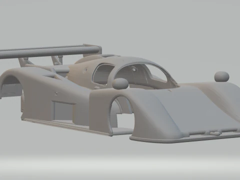 Aston martin imsa race car 3D Print Model