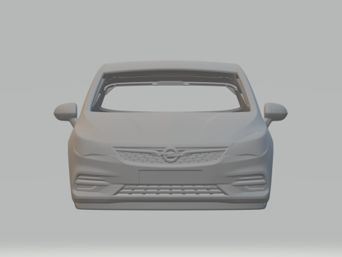 Opel astra hatch 3D Print Model