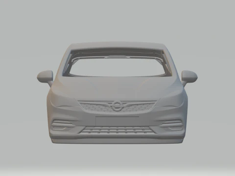 Opel astra hatch 3D Print Model