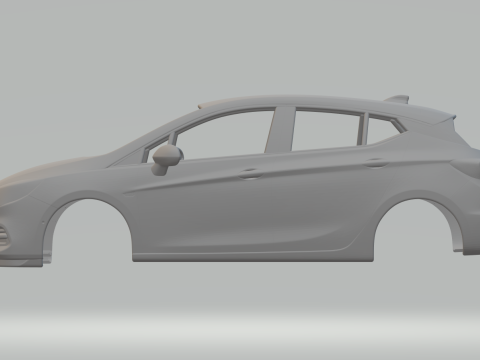 Opel astra hatch 3D Print Model