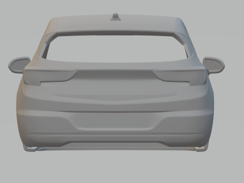 Opel astra hatch 3D Print Model