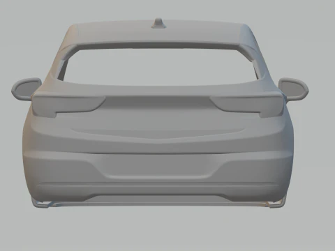 Opel astra hatch 3D Print Model