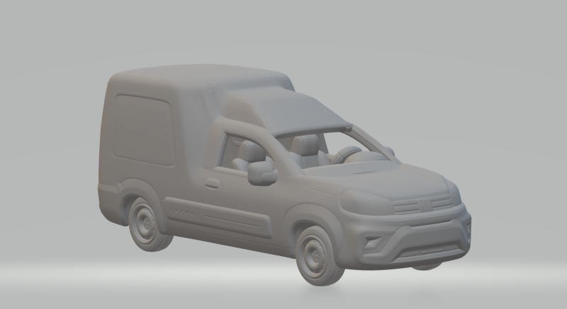 Fiat fiorino br Modèles 3D en vedette .c4d .max .obj .3ds .fbx .stl .blend 