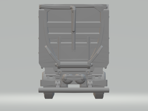 Trailer dumper 3D 프린트 모델