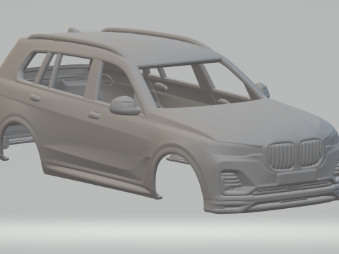 Alpina x7 3Dプリントモデル
