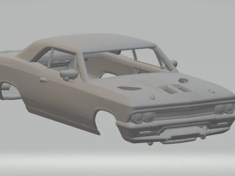 शेवरले शेवेल 3D प्रिंट मॉडल