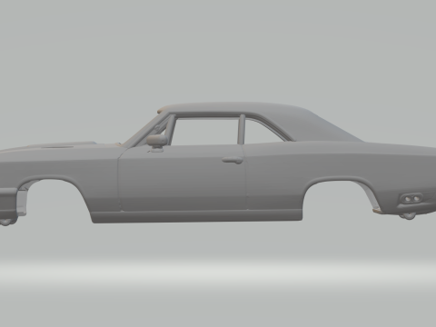 Chevrolet chevelle 3D 打印模型