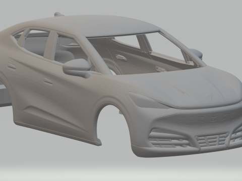CUPRA TAVASCAN 3D-Druckmodell