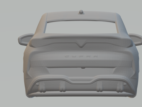 CUPRA TAVASCAN Modello di stampa 3D