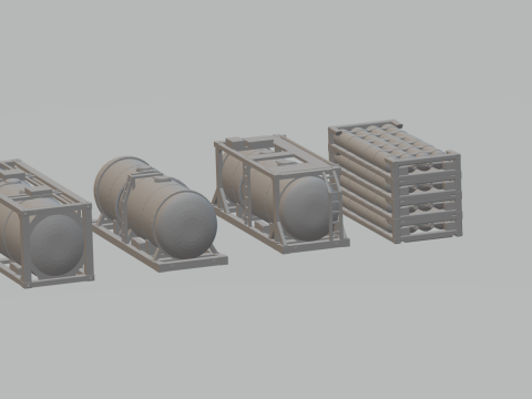 Pack contanier Modelo de Impressão 3D