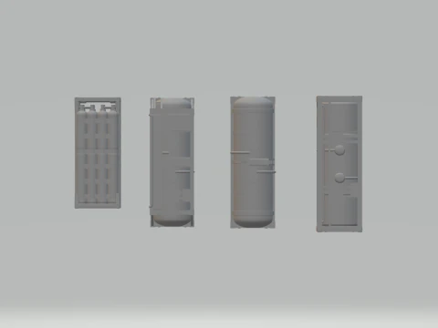Pack contanier 3D Print Model
