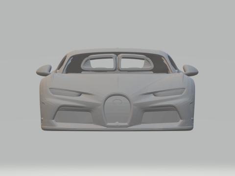Bugatti chiron super sport Modelo de impresión 3D
