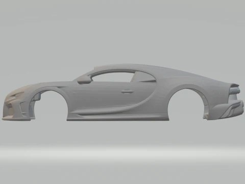 Bugatti chiron super sport 3D Print Model