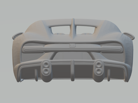 Bugatti chiron super sport Modelo de impresión 3D