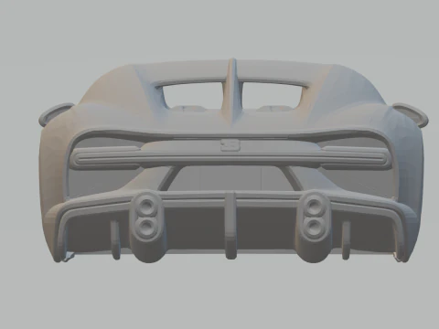 Bugatti chiron super sport 3D Print Model