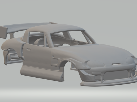 SUZUKI CAPPUCCINO 3D-Druckmodell