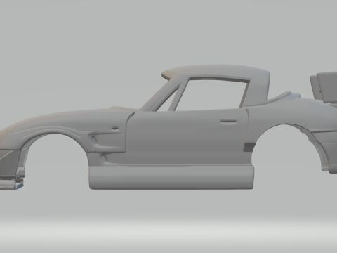 SUZUKI CAPPUCCINO 3Dプリントモデル