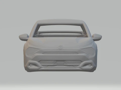 Citroen c4 3D Print Model