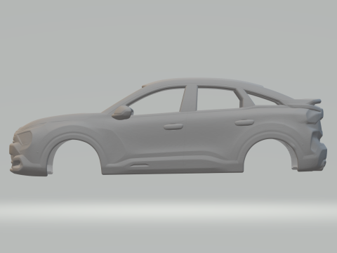 Citroen c4 Modello di stampa 3D