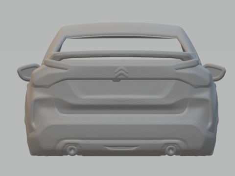 Citroen c4 Modello di stampa 3D