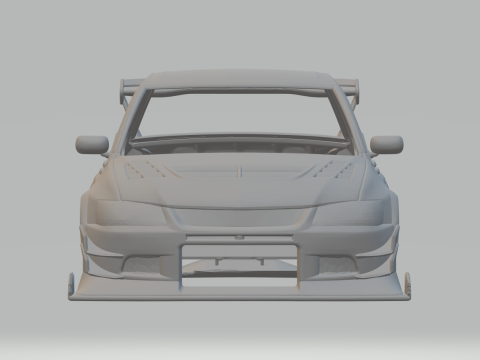 Mitsubishi lancer 3D 프린트 모델