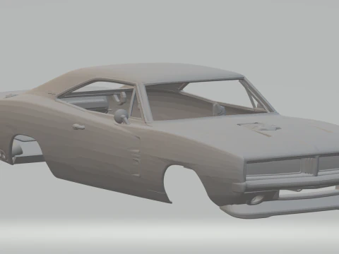 Caricabatterie Dodge Modello di stampa 3D