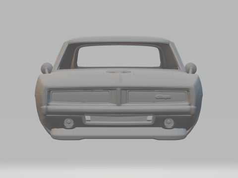 Dodge charger 3D Print Model