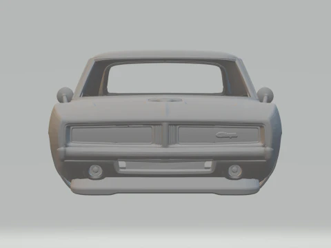 Dodge charger 3D Print Model