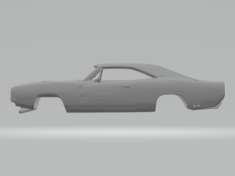 Dodge charger 3D Print Model