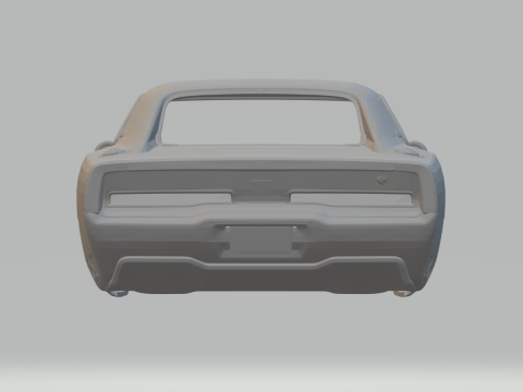 Dodge charger 3D Print Model