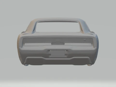 Dodge charger 3D Print Model