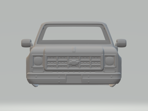 Chevrolet k30 crew cab Modelo de Impressão 3D