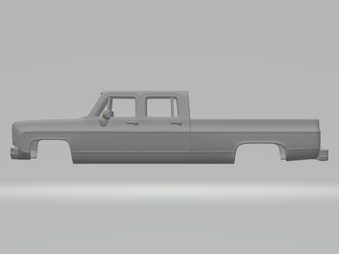 Chevrolet k30 crew cab Modelo de Impressão 3D
