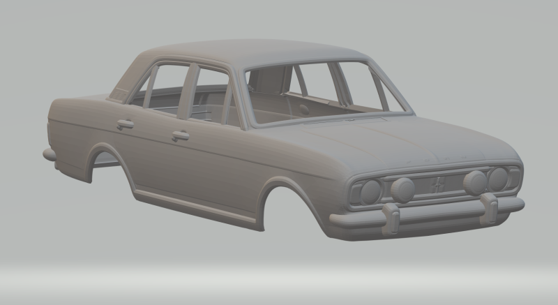 Cortina mk2 3D Baskı Modeli .c4d .max .obj .3ds .fbx .stl .blend 