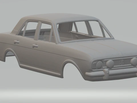 Cortina mk2 Modello di stampa 3D
