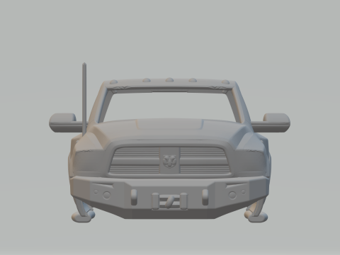Dodge ram crewcab 3Dプリントモデル