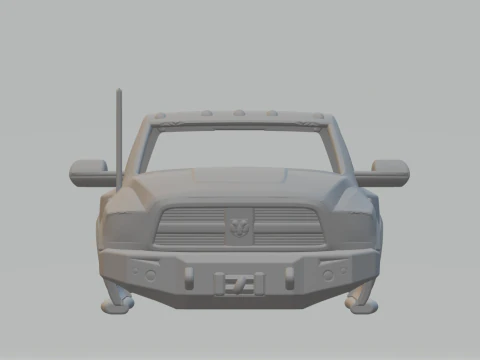 Dodge ram crewcab 3D Print Model
