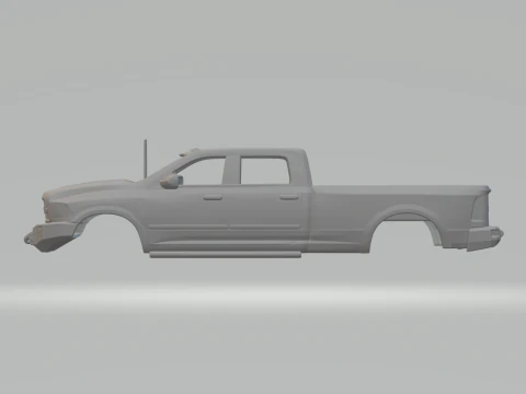 Dodge ram crewcab 3D Print Model