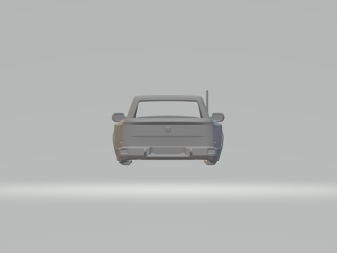 Dodge ram crewcab 3Dプリントモデル