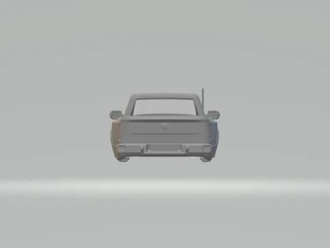 Dodge ram crewcab 3D Print Model