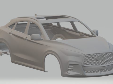 Infiniti QX55 3D Print Model