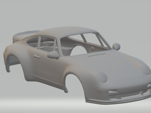 PORSCHE GUNTHER WERKS 3D Print Model