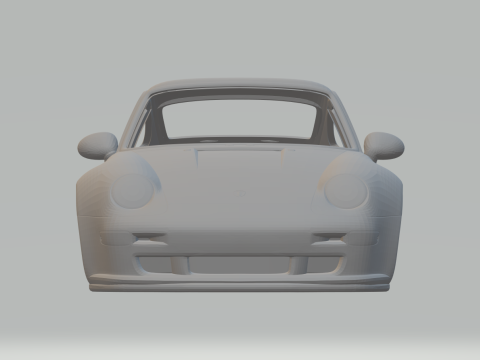 PORSCHE GUNTHER WERKS 3D 프린트 모델