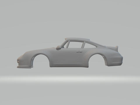 PORSCHE GUNTHER WERKS 3D 프린트 모델