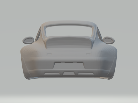 PORSCHE GUNTHER WERKS 3D 프린트 모델