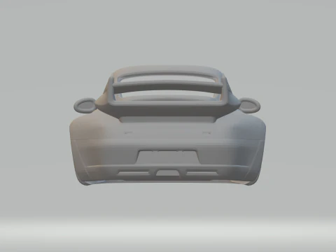 PORSCHE GUNTHER WERKS v2 3D Print Model