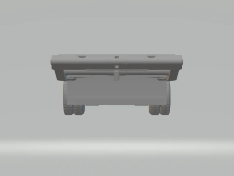 Trailer lowboy 3D Print Model