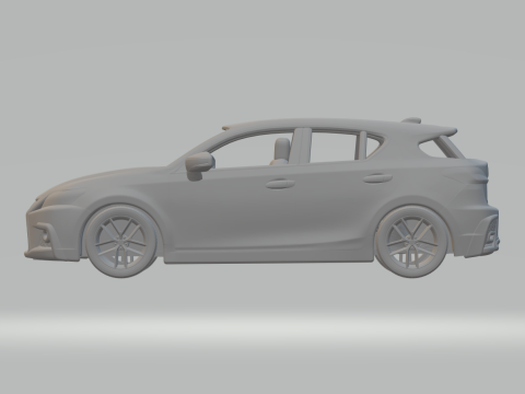 LEXUS CT200H Model do druku 3D