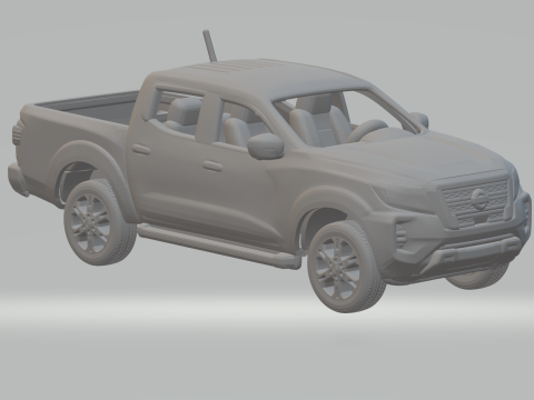 Nissan frontier 3D Print Model
